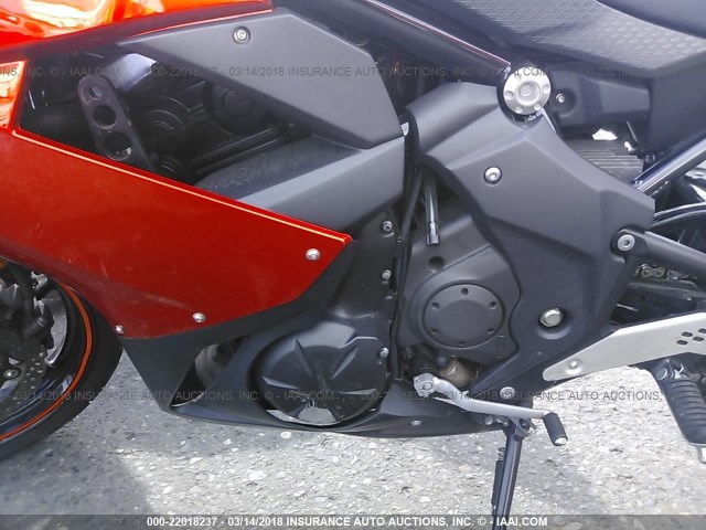 JKAEXEC12BDA75178 - 2011 KAWASAKI EX650 C 橙色 照片 9