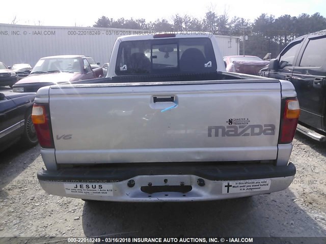 4F4YR12U22TM21354 - 2002 MAZDA B3000 SILVER photo 8