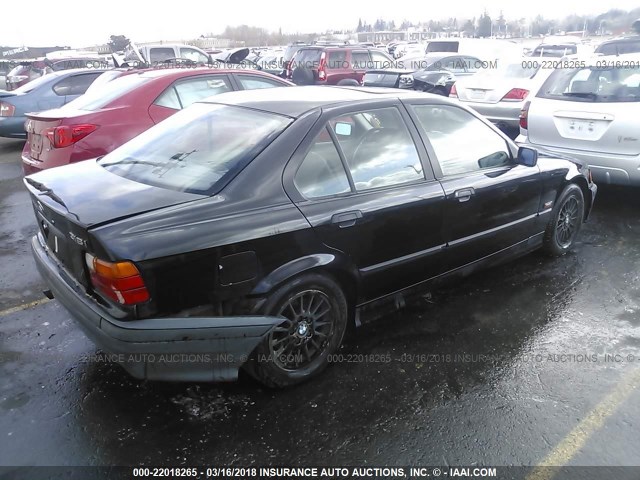 WBACA6327RFK65533 - 1994 BMW 318 I AUTOMATIC BLACK photo 4
