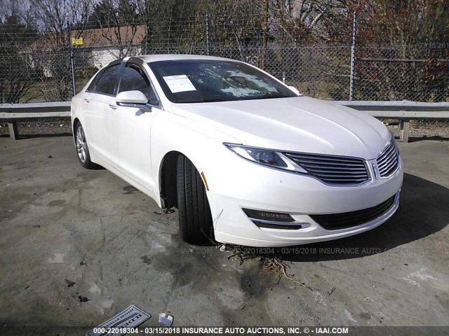 3LN6L2G95DR806080 - 2013 LINCOLN MKZ WHITE photo 1