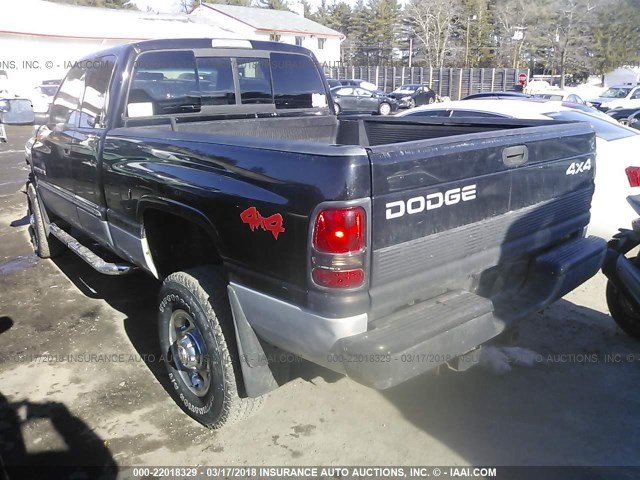 3B7KF23Z71G223226 - 2001 DODGE RAM 2500 BLACK photo 3