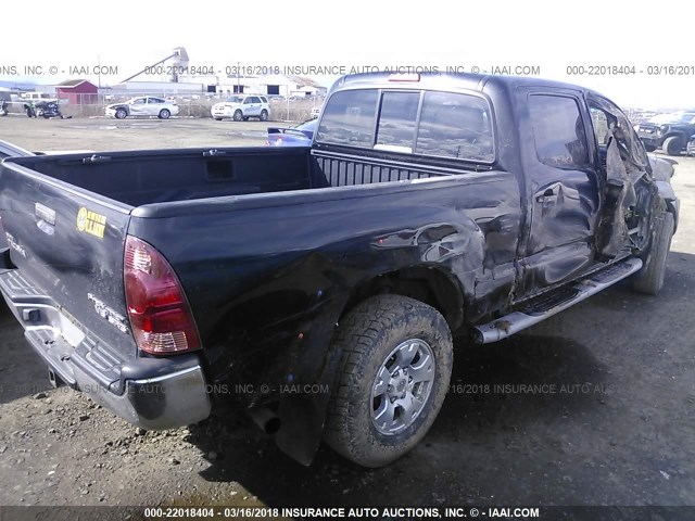 5TEKU72N27Z442321 - 2007 TOYOTA TACOMA DBL CAB PRERUNNER LNG BED BLACK photo 4