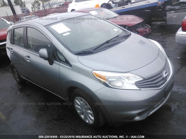 3N1CE2CP2EL401906 - 2014 NISSAN VERSA NOTE S/S PLUS/SV/SL GRAY photo 1