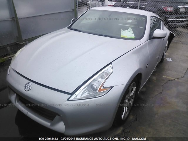 JN1AZ4EH0BM552791 - 2011 NISSAN 370Z TOURING/NISMO SILVER photo 2