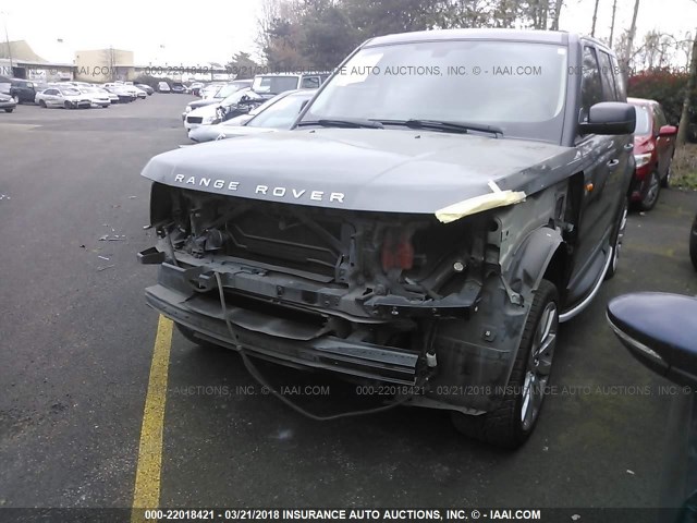 SALSF25446A913760 - 2006 LAND ROVER RANGE ROVER SPORT HSE GRAY photo 6