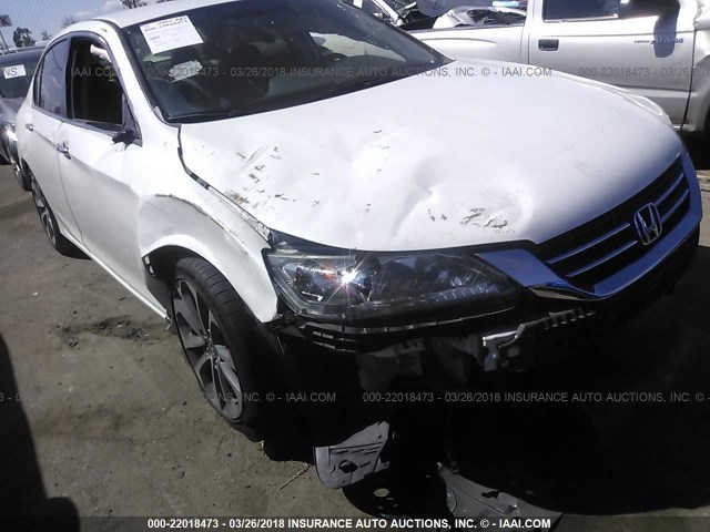 1HGCR2F59FA022813 - 2015 HONDA ACCORD SPORT Biały zdjęcie 6