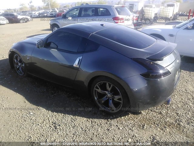 JN1AZ4EHXAM502060 - 2010 NISSAN 370Z GRAY photo 3