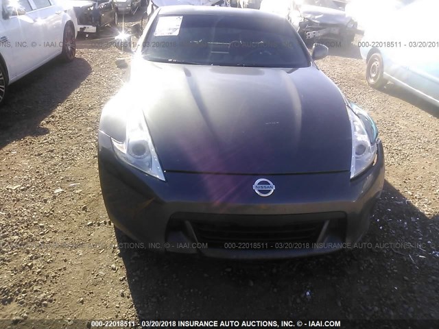 JN1AZ4EHXAM502060 - 2010 NISSAN 370Z GRAY photo 6