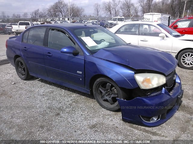 1G1ZW53146F179701 - 2006 CHEVROLET MALIBU SS BLUE photo 1