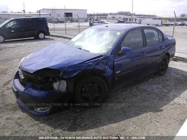 1G1ZW53146F179701 - 2006 CHEVROLET MALIBU SS BLUE photo 2