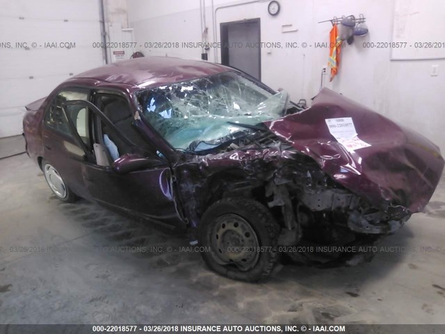 1NXBR18E1WZ001188 - 1998 TOYOTA COROLLA VE/CE/LE 勃艮第红 照片 6