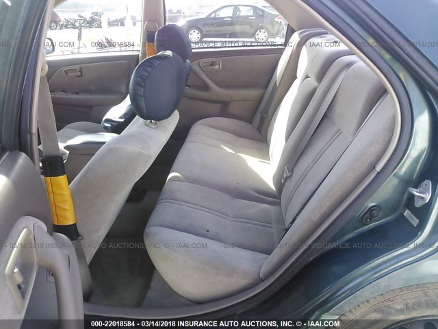 4T1BG22K2WU197409 - 1998 TOYOTA CAMRY CE/LE/XLE 绿色 照片 8