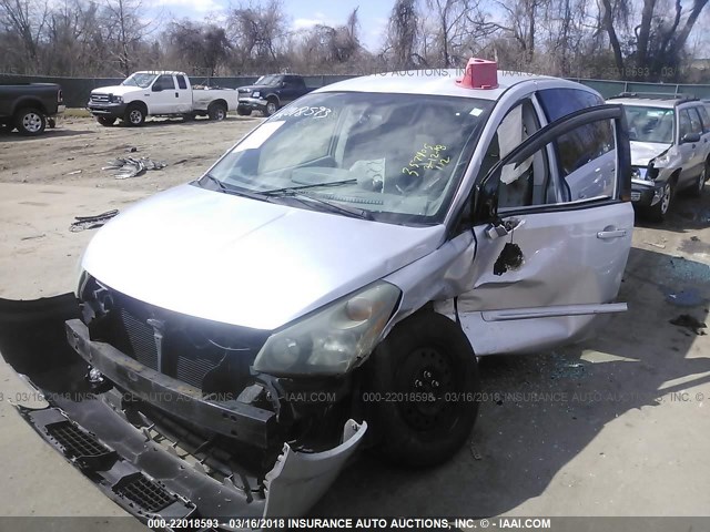 5N1BV28U74N313452 - 2004 NISSAN QUEST S/SE/SL GRAY photo 2