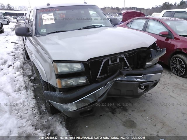 1GCEK19T34E361475 - 2004 CHEVROLET SILVERADO K1500 BEIGE photo 6