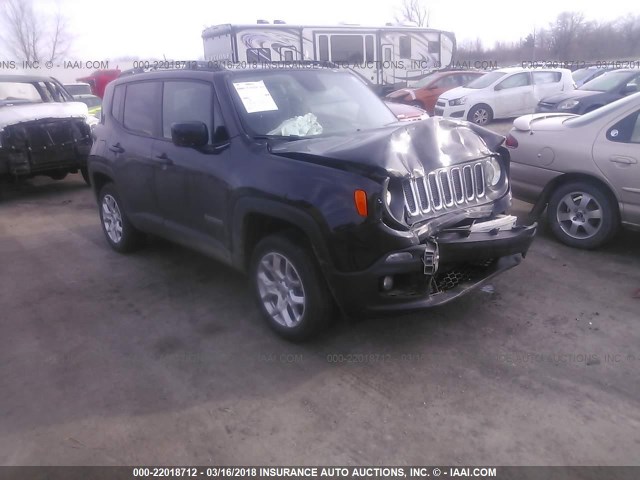 ZACCJBBT0FPC02532 - 2015 JEEP RENEGADE LATITUDE BLACK photo 1