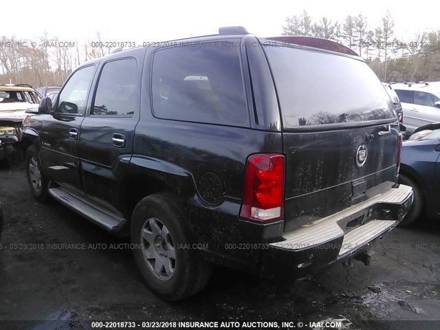 1GYEK63N84R140321 - 2004 CADILLAC ESCALADE LUXURY შავი ფოტო 3