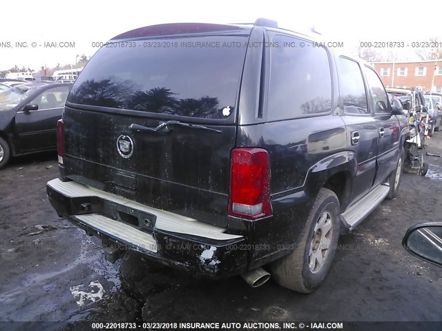 1GYEK63N84R140321 - 2004 CADILLAC ESCALADE LUXURY შავი ფოტო 4