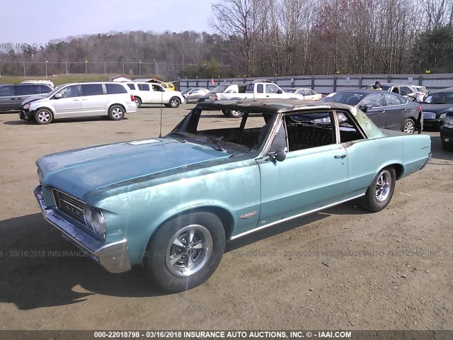 614P61392 - 1964 PONTIAC TEMPEST TEAL photo 2