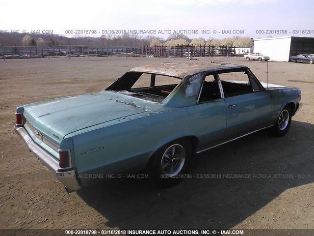 614P61392 - 1964 PONTIAC TEMPEST TEAL photo 4