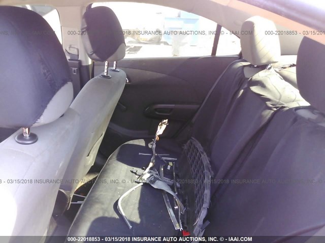 1G1JA5SH0D4146214 - 2013 CHEVROLET SONIC LS 橙色 照片 8