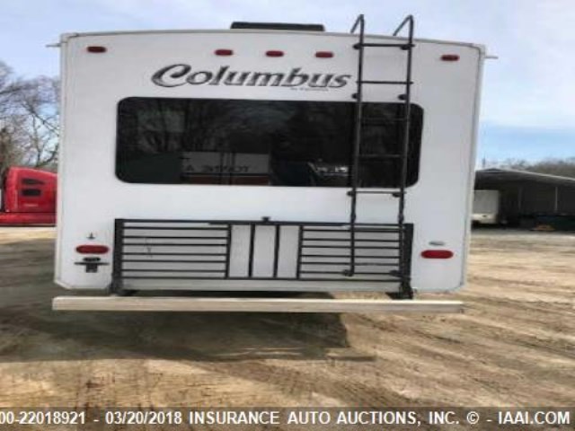 4X4FCMN28F6004817 - 2015 FOREST RIVER COLUMBUS 365RL  白色 照片 9