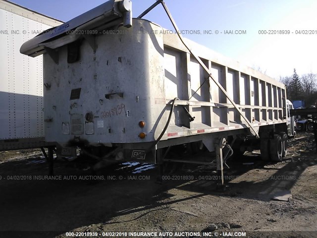 1E1F9P283SRJ17911 - 1995 EAST MANUFACTURING END DUMP  GRAY photo 2