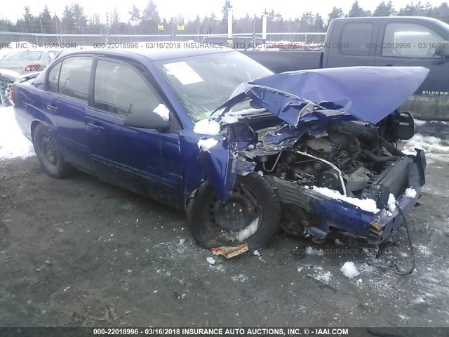 1G1ZT52805F259020 - 2005 CHEVROLET MALIBU LS 蓝色 照片 1