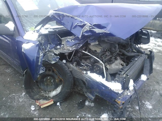 1G1ZT52805F259020 - 2005 CHEVROLET MALIBU LS 蓝色 照片 6