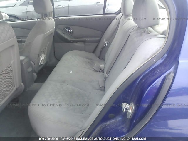 1G1ZT52805F259020 - 2005 CHEVROLET MALIBU LS 蓝色 照片 8