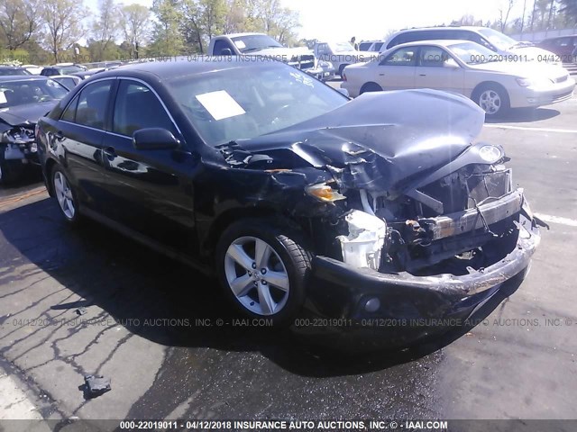 4T1BF3EK3AU115975 - 2010 TOYOTA CAMRY SE/LE/XLE BLACK photo 1