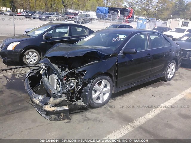 4T1BF3EK3AU115975 - 2010 TOYOTA CAMRY SE/LE/XLE BLACK photo 2