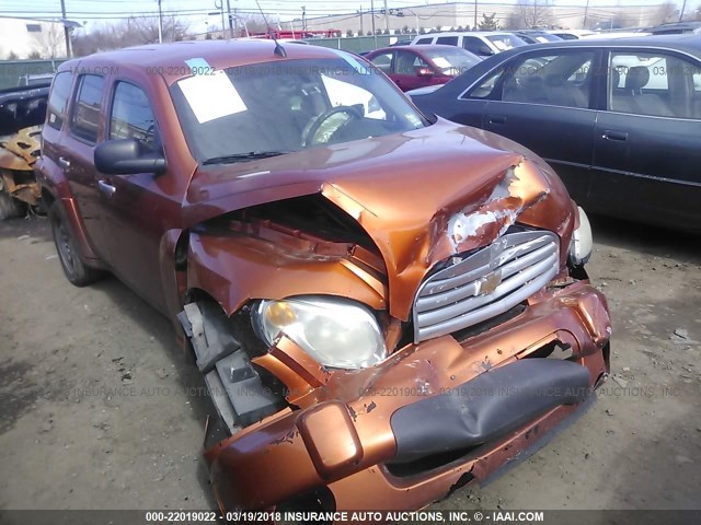 3GNDA13D27S587573 - 2007 CHEVROLET HHR LS ORANGE photo 1