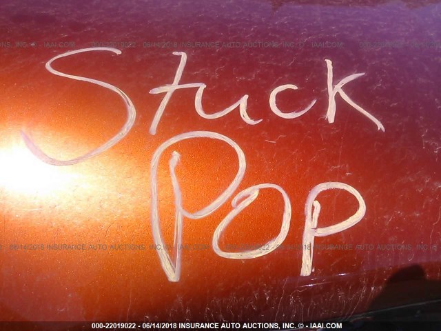 3GNDA13D27S587573 - 2007 CHEVROLET HHR LS ORANGE photo 10