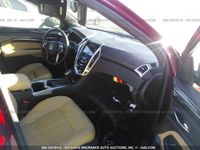 3GYFNBE31ES525900 - 2014 CADILLAC SRX LUXURY COLLECTION MAROON photo 5