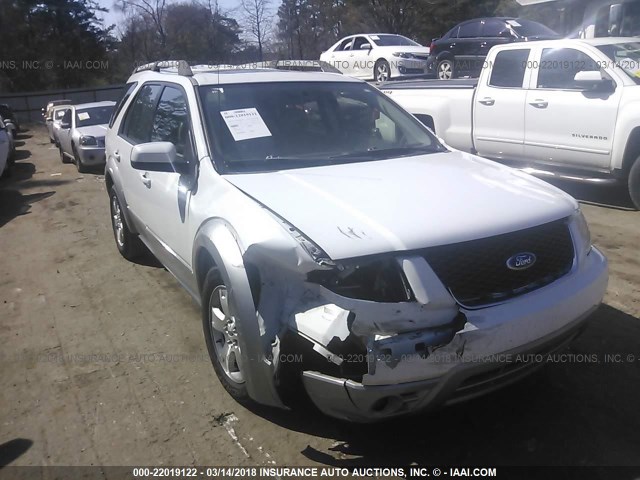 1FMZK02106GA21160 - 2006 FORD FREESTYLE SEL WHITE photo 1