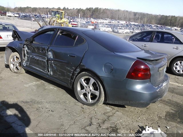 2G2WC55C571193590 - 2007 PONTIAC GRAND PRIX GXP BLUE photo 3