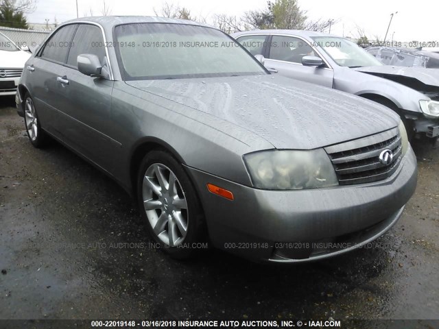 JNKAY41E93M000377 - 2003 INFINITI M45 GRAY photo 1