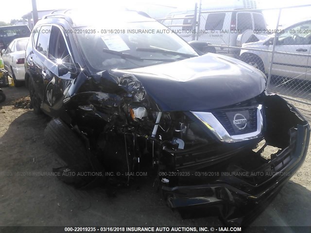 5N1AT2MT5HC833391 - 2017 NISSAN ROGUE S/SL BLACK photo 1