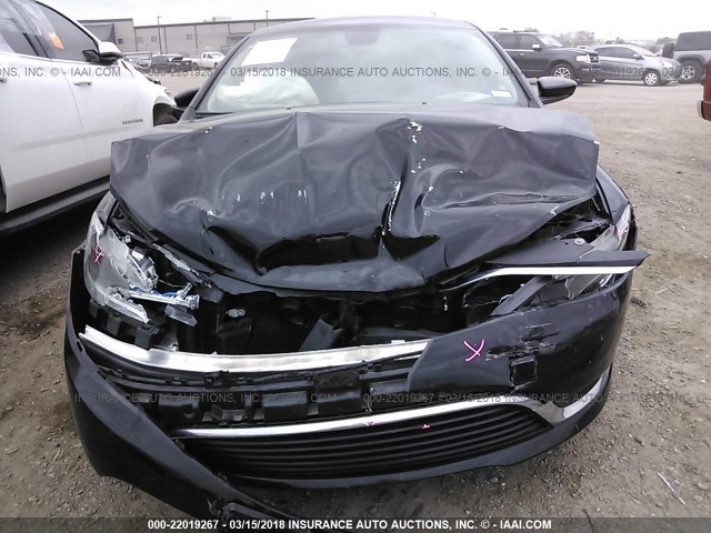 1C3CCCAB6GN109750 - 2016 CHRYSLER 200 LIMITED BLACK photo 6