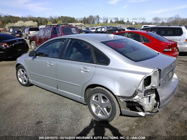 YV1MS672082390372 - 2008 VOLVO S40 T5 SILVER photo 3
