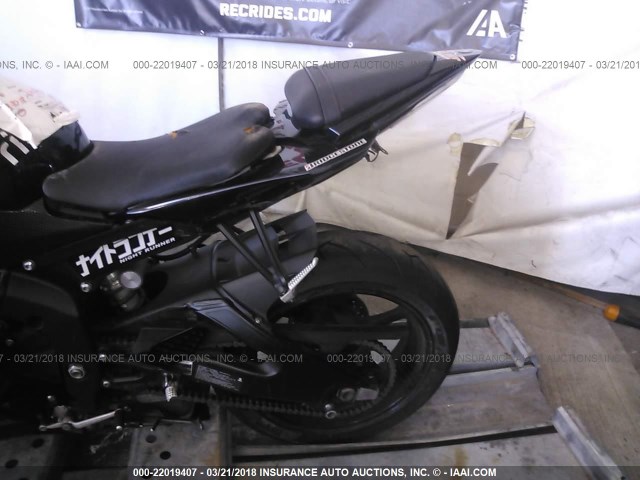 JYARJ16E5CA026939 - 2012 YAMAHA YZFR6 BLACK photo 6