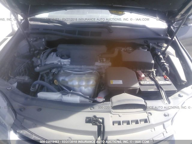 4T1BF1FK2GU136151 - 2016 TOYOTA CAMRY LE/XLE/SE/XSE BLACK photo 10