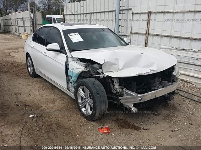 WBA8E9C56GK645294 - 2016 BMW 328 I SULEV WHITE photo 1