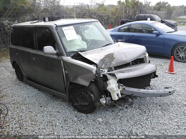 JTLKT324464053842 - 2006 TOYOTA SCION XB GRAY photo 6