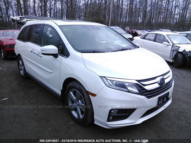 5FNRL6H71JB001910 - 2018 HONDA ODYSSEY EXL თეთრი ფოტო 1