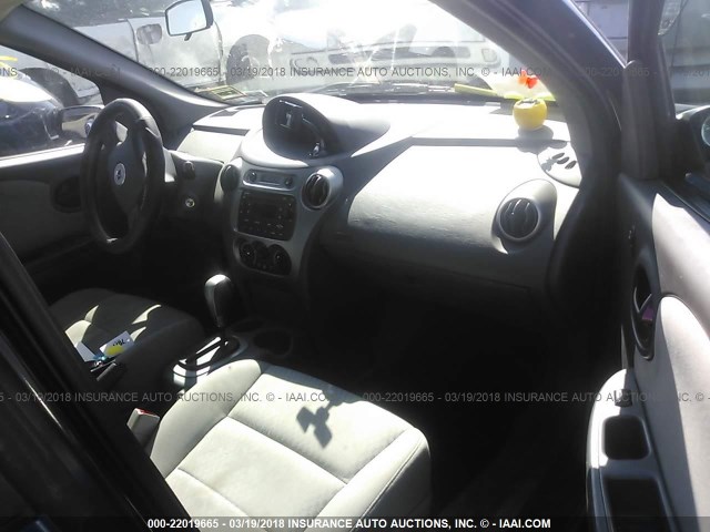 1G8AJ52F05Z169125 - 2005 SATURN ION LEVEL 2 BLUE photo 5