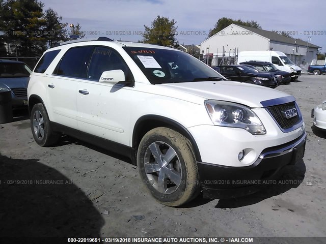 1GKKRRED3BJ415569 - 2011 GMC ACADIA SLT-1 Blanc photo 1