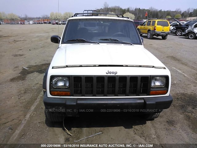 1J4FJ68S1WL189114 - 1998 JEEP CHEROKEE SPORT/CLASSIC WHITE photo 6