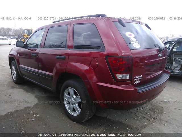 1J4HR48N26C270350 - 2006 JEEP GRAND CHEROKEE LAREDO/COLUMBIA/FREEDOM 栗色 照片 3