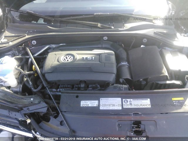 1VWDT7A30HC054545 - 2017 VOLKSWAGEN PASSAT R-LINE Boz foto 10